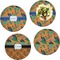 Toucans Set of Lunch / Dinner Plates