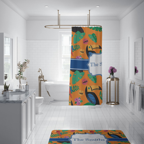 Toucans Shower Curtain - Custom Size