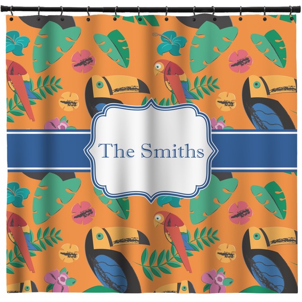 Custom Toucans Shower Curtain - Custom Size (Personalized)