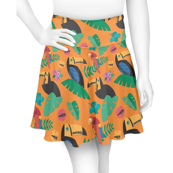 Custom Toucans Skater Skirt - Medium