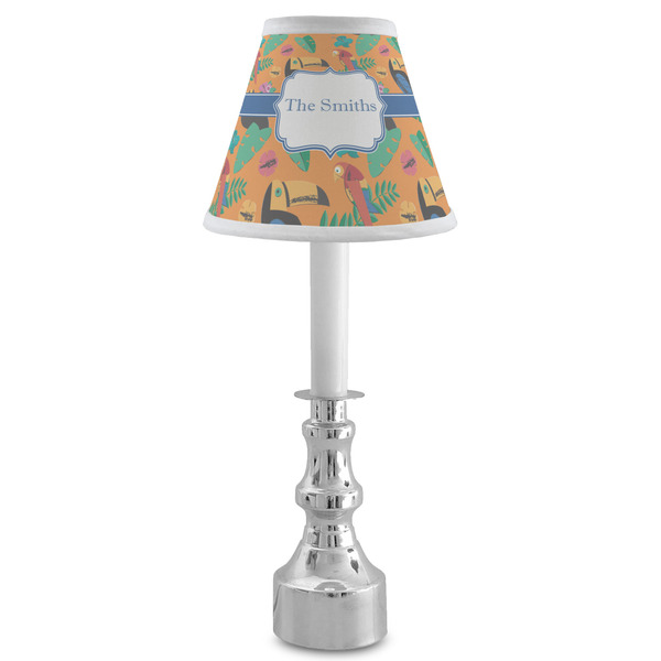 Toucans Small Chandelier Lamp - LIFESTYLE (on candle stick)