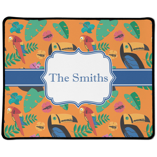 Custom Toucans Large Gaming Mouse Pad - 12.5" x 10" (Personalized)