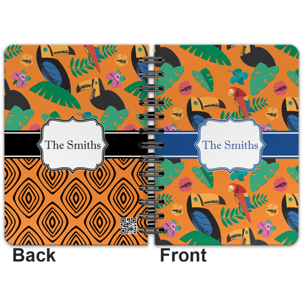 Toucans Spiral Journal 5 x 7 - Apvl