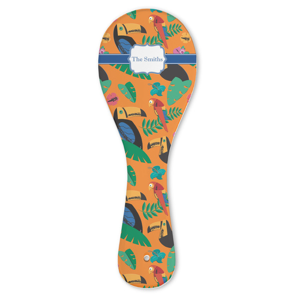 Custom Toucans Ceramic Spoon Rest (Personalized)