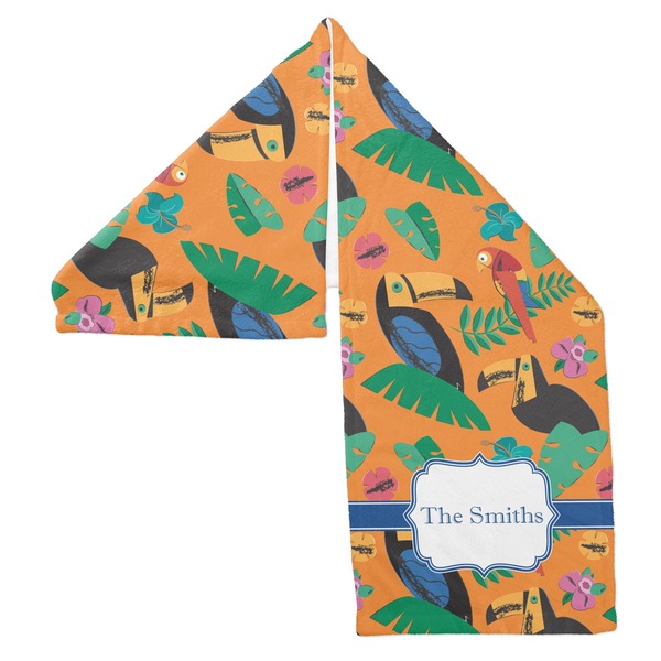 Toucans Sports Towel Folded - Both Sides Showing