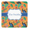 Toucans Square Decal - XLarge (Personalized)