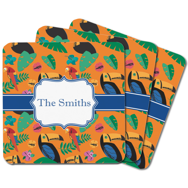 Toucans Square Fridge Magnet - MAIN