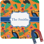 Toucans Square Fridge Magnet (Personalized)