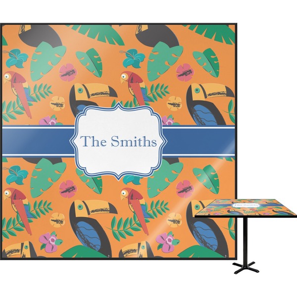 Custom Toucans Square Table Top (Personalized)