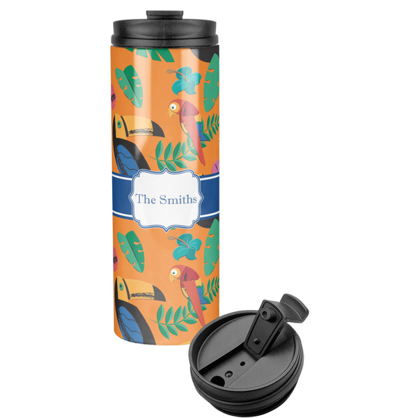 Custom Toucans Stainless Steel Skinny Tumbler (Personalized)