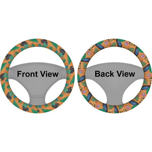 Toucans Steering Wheel Cover- Front and Back