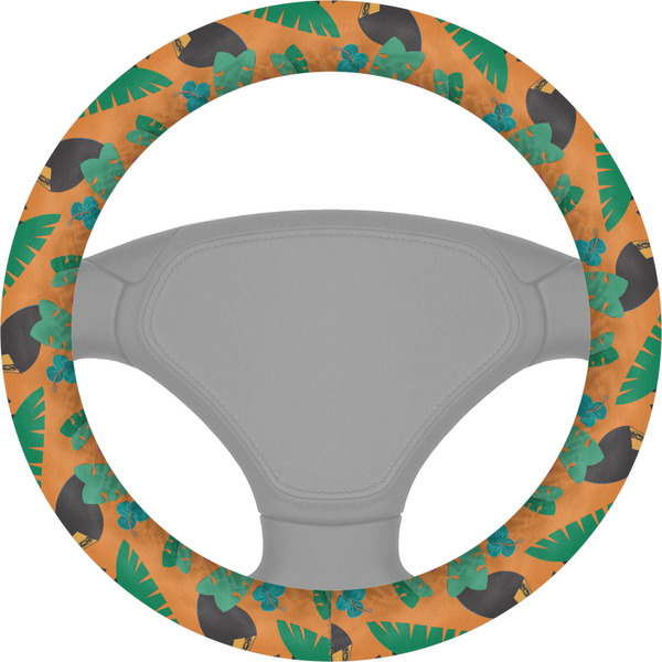 Custom Toucans Steering Wheel Cover