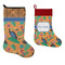 Toucans Stockings - Side by Side compare