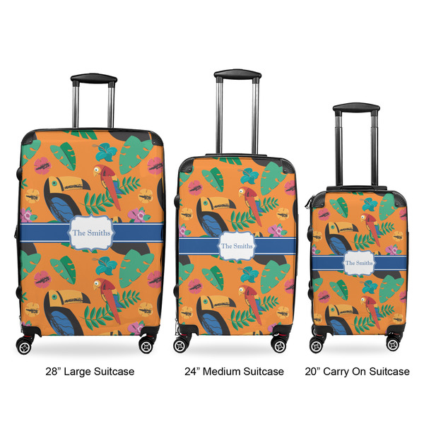 Toucans Suitcase Set 1 - APPROVAL