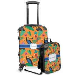 Toucans Kids 2-Piece Luggage Set - Suitcase & Backpack (Personalized)