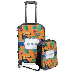 Toucans Kids 2-Piece Luggage Set - Suitcase & Backpack (Personalized)