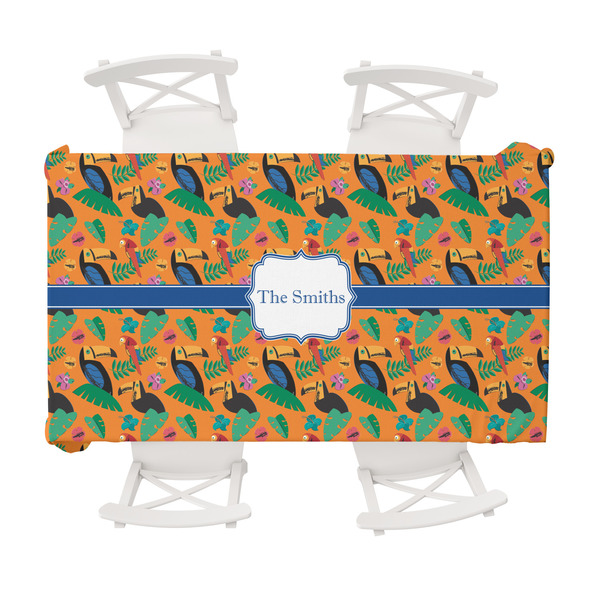 Custom Toucans Tablecloth - 58"x102" (Personalized)
