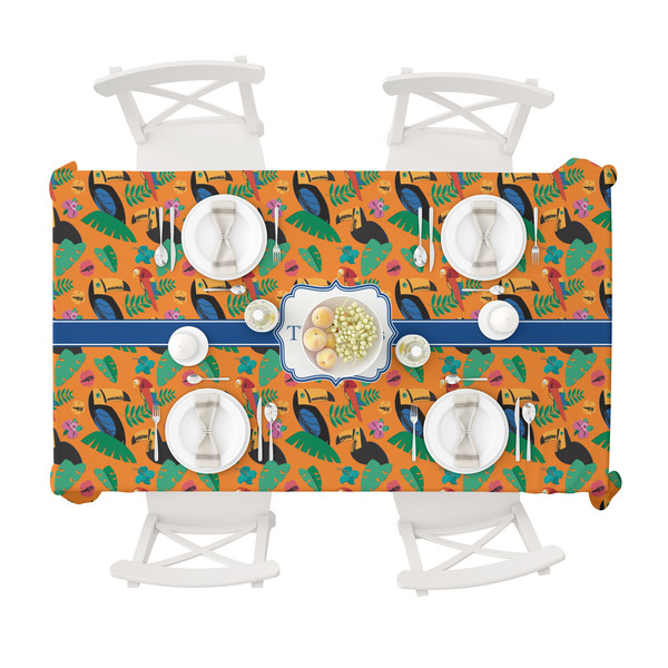 Toucans Tablecloths (58"x102") - TOP VIEW