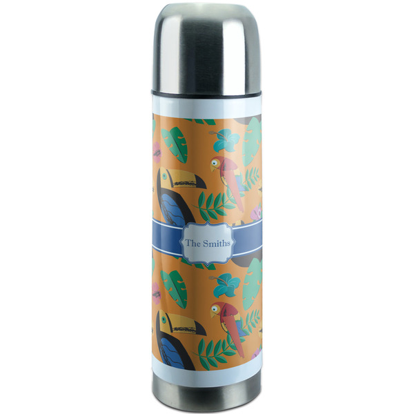 Custom Toucans Stainless Steel Thermos (Personalized)