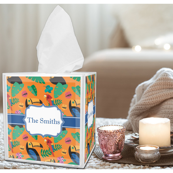 Toucans Tissue Box - LIFESTYLE