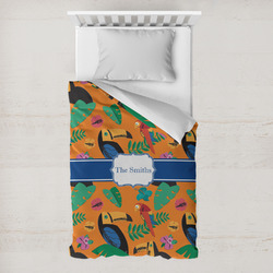 Toucans Toddler Duvet Cover w/ Name or Text
