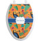 Toucans Toilet Seat Decal (Personalized)