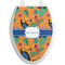 Toucans Toilet Seat Decal - Elongated (Personalized)