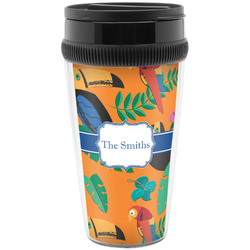Toucans Acrylic Travel Mug without Handle (Personalized)