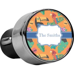 Toucans USB Car Charger (Personalized)