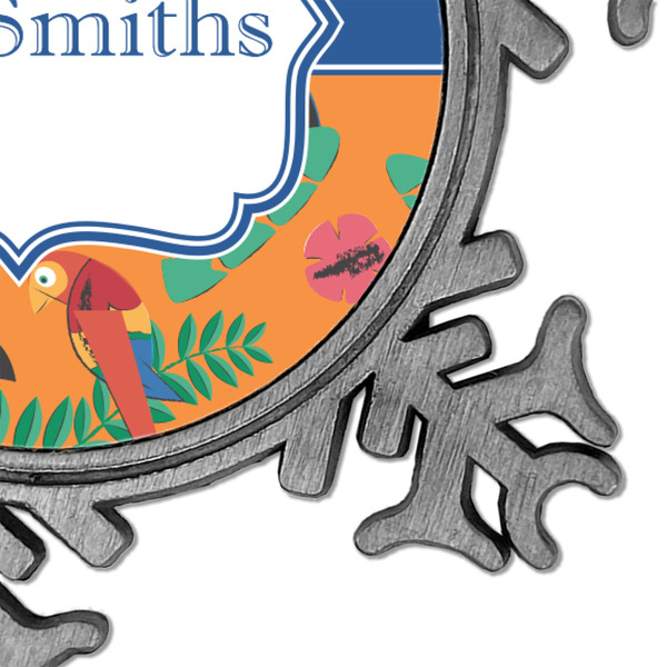 Toucans Vintage Snowflake - Detail