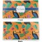 Toucans Vinyl Check Book Cover - Front and Back