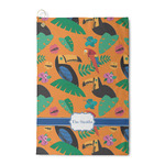 Toucans Waffle Weave Golf Towel (Personalized)