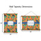 Toucans Wall Hanging Tapestries - Parent/Sizing