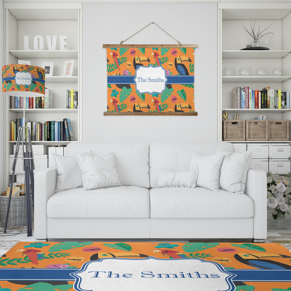 Toucans Wall Hanging Tapestry - IN CONTEXT