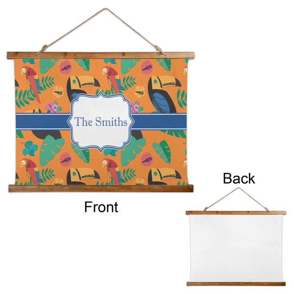 Toucans Wall Hanging Tapestry - Landscape - APPROVAL