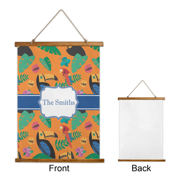 Toucans Wall Hanging Tapestry - Portrait - APPROVAL
