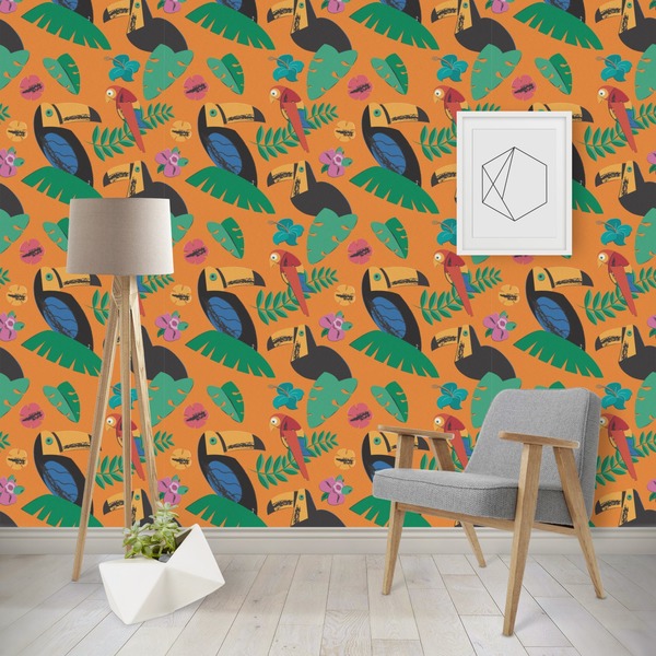 Custom Toucans Wallpaper & Surface Covering