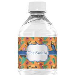 Toucans Water Bottle Labels - Custom Sized (Personalized)