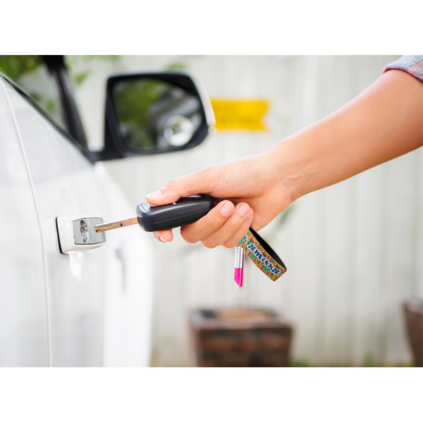 Toucans Webbing Keychain FOB - LIFESTYLE