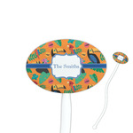 Toucans Oval Stir Sticks (Personalized)