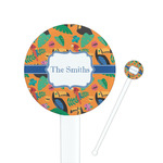 Toucans Round Plastic Stir Sticks (Personalized)