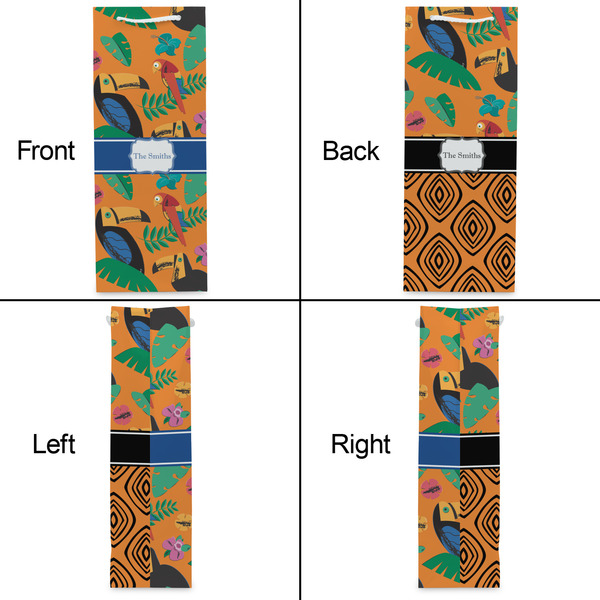 Toucans Wine Gift Bag - Gloss - Approval