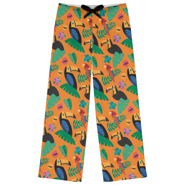 Custom Toucans Womens Pajama Pants - XL