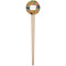Toucans Wooden 4" Food Pick - Round - Single Pick
