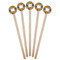 Toucans Wooden 6" Stir Stick - Round - Fan View