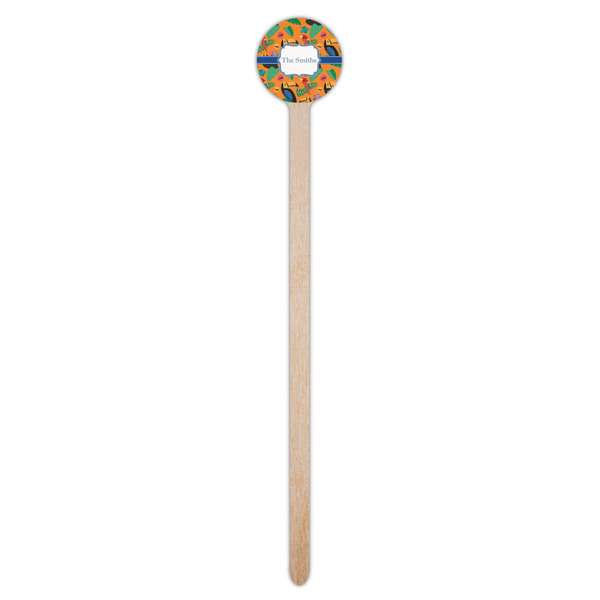 Toucans Wooden 7.5" Stir Stick - Round - Single Stick