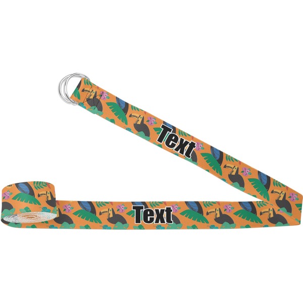 Custom Toucans Yoga Strap (Personalized)
