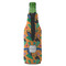 Toucans Zipper Bottle Cooler - BACK (bottle)