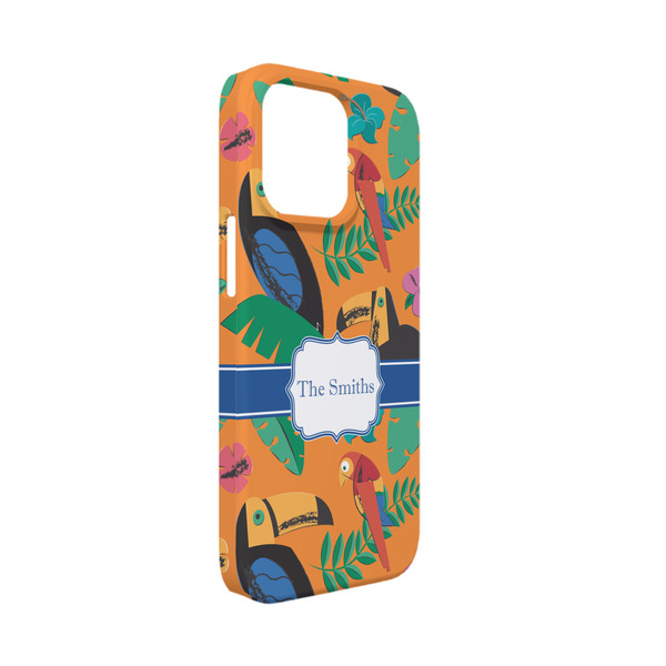 Custom Toucans iPhone Case - Plastic - iPhone 13 Mini (Personalized)