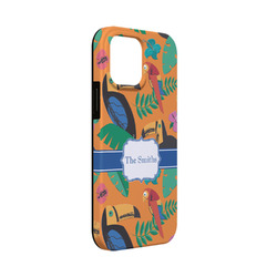 Toucans iPhone Case - Rubber Lined - iPhone 13 Mini (Personalized)